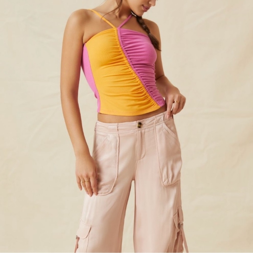 NWT Dolan Anthropologie Ruched Tank Top